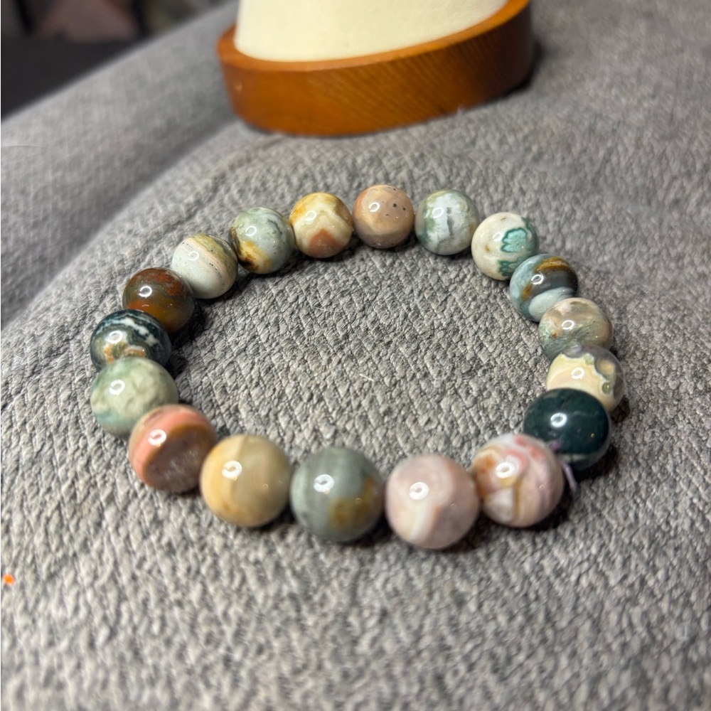 Ocean Jasper Beaded Bracelet
